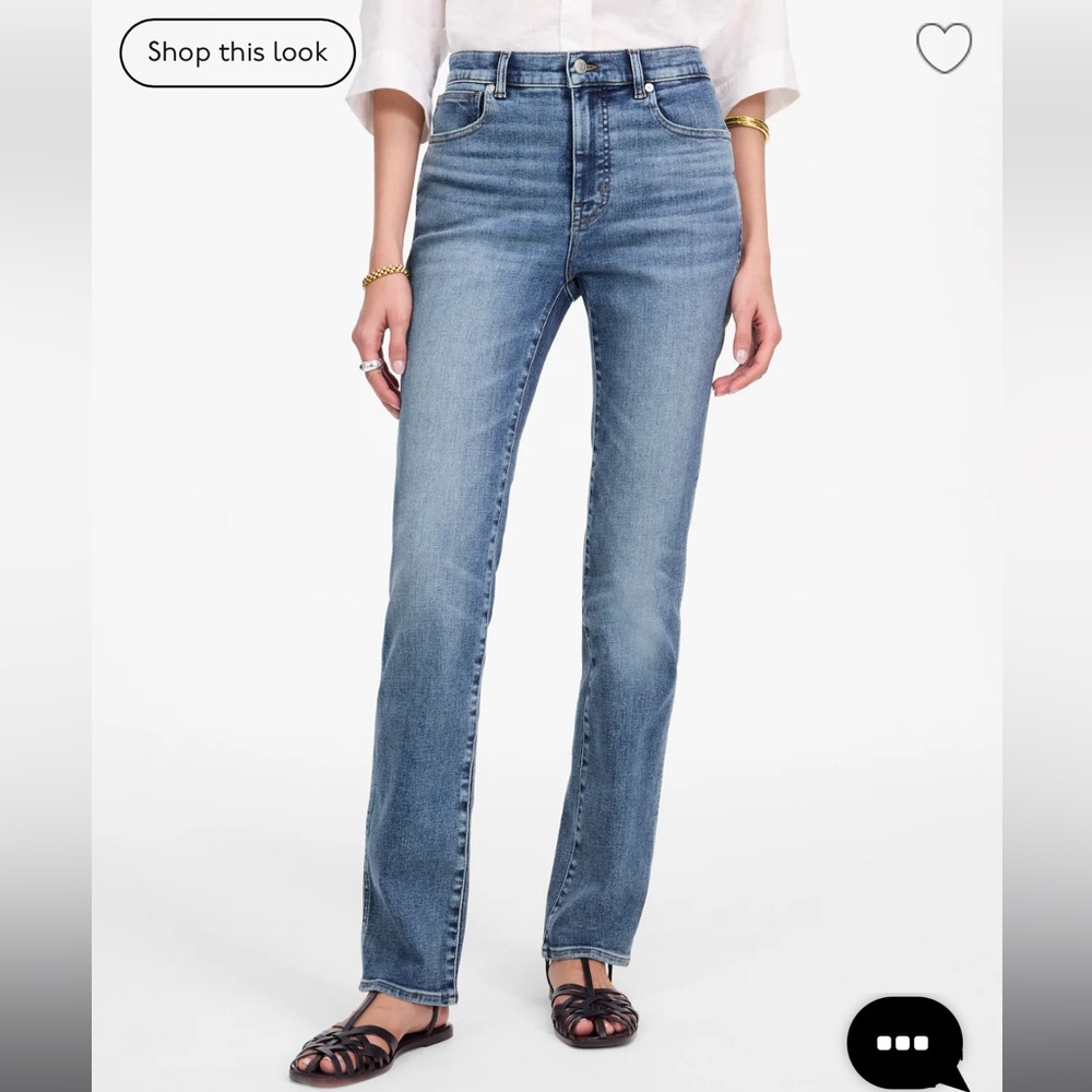 Madewell Stovepipe Straight Jeans